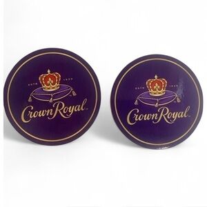 Crown Royal Purple Coasters